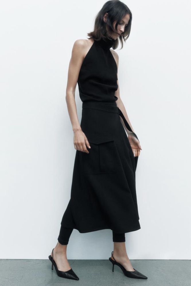 Миди юбка Zara