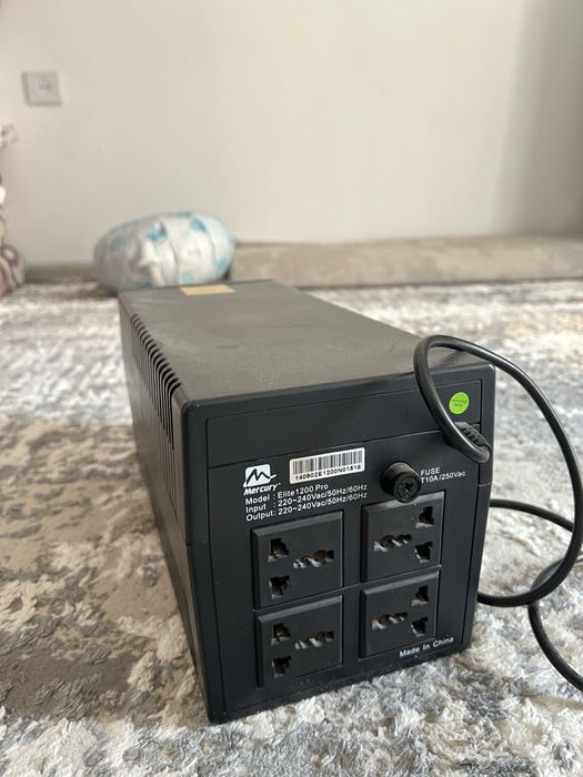 Продается ИБП MERCURY ELITE 1200VA PRO в хорошем состоянии