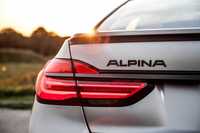 Емблема ALPINA B7 B6 D4 D5 BMW черна
