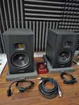 Boxe Adam Audio T7V + Focusrite scarlet solo gen3 + stative + cabluri