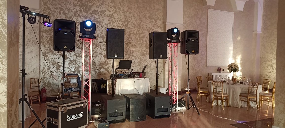 DJ Evenimente, sonorizări, fum greu, fum ușor, lumini, Bogdan A Events