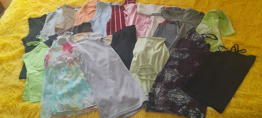 Lot tricou maieu fuste pantaloni dama mărimea Xs, S M