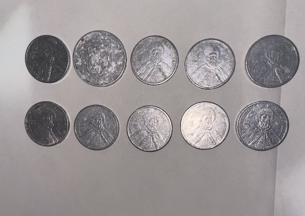 Monede vechi din argint