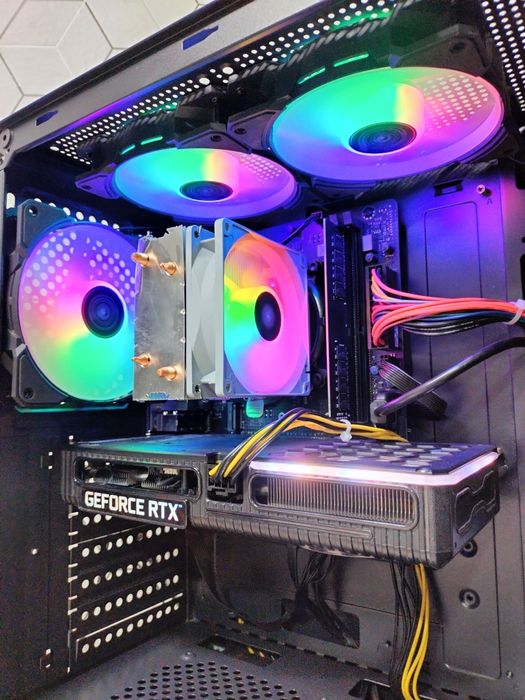 Intel® Core™ i5-12400F, RTX 3060 Ti, SSD + HDD Мощный Компьютер