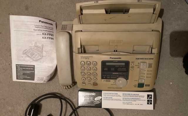 Телефон/ факс Panasonic KX-FP85/86