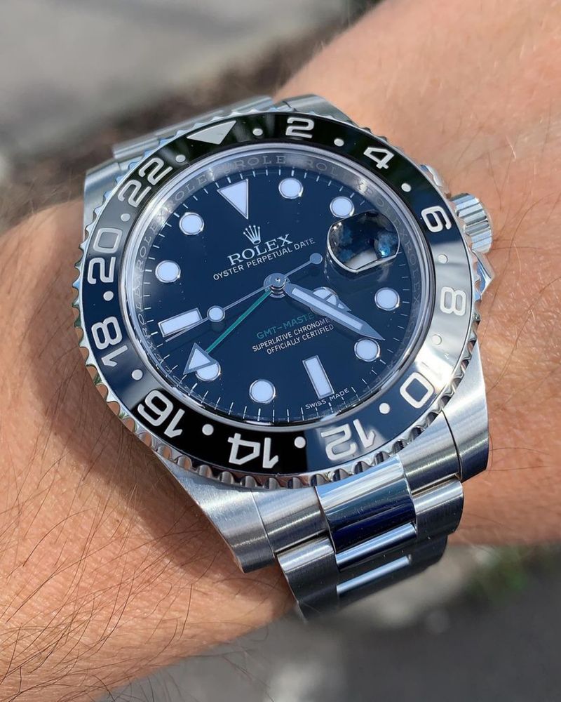 Man watch Rolex Gmt - master ll
