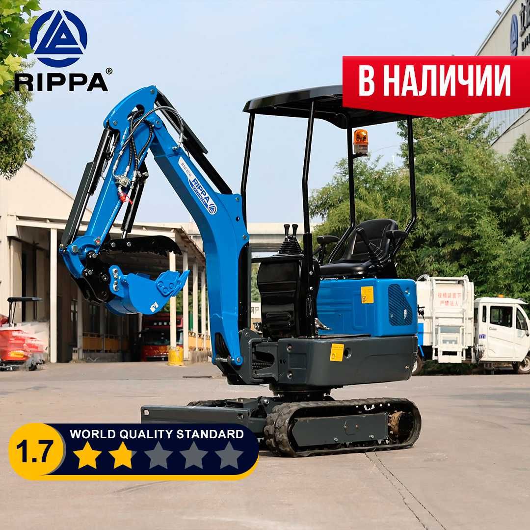 Мини-экскаватор Rippa R10 (LiGоng 192F)