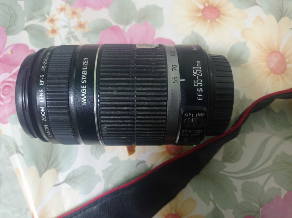 Професионален фотоапарат Canon EOS 500D с два обектива