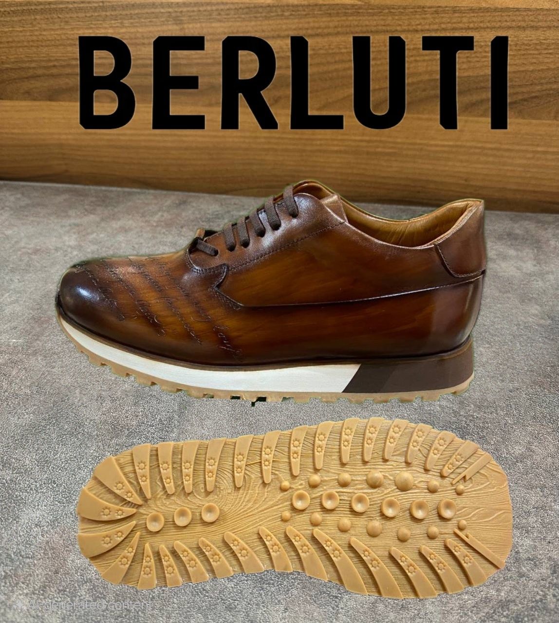 Pantofi Berlutti piele calitate