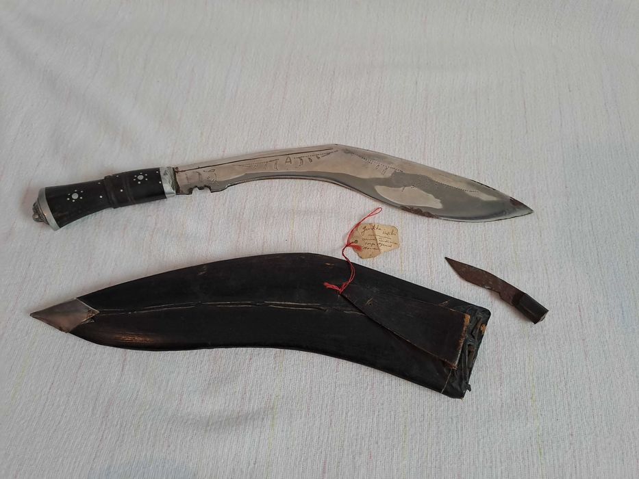 gurkha kukri maceta nepaleza originala cutit nepalez - cadou