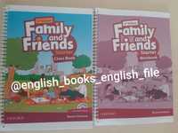 Английский книг. English file. Solutions. Family and friends