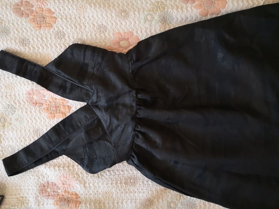 Черна рокля H&M 34, XS