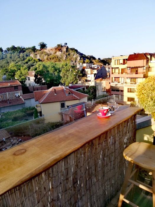 Бар плот за тераса от масив