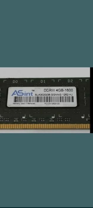 Memorie PC 4gb ddr3