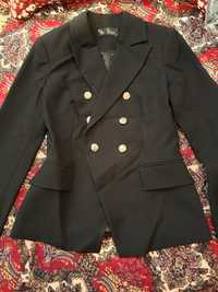 Женский пиджак черный цвет