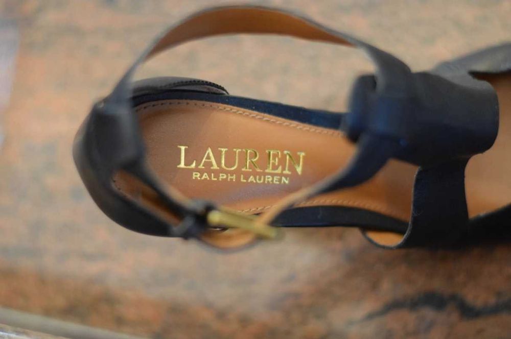 Sandale cu toc RALPH LAUREN