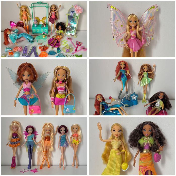 Winx club кукли Mattel и Witty toys