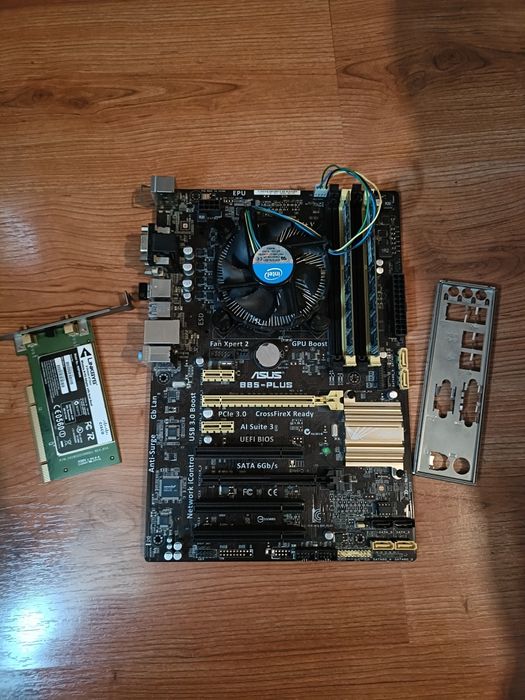 Kit Intel i5 lga1150 4g ram wifi