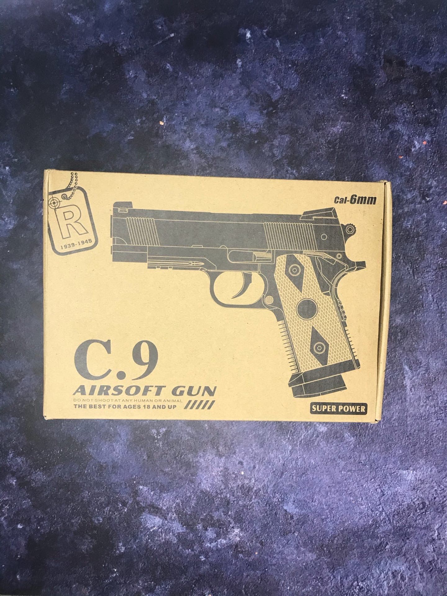 Детский игрушечный пистолет С9
