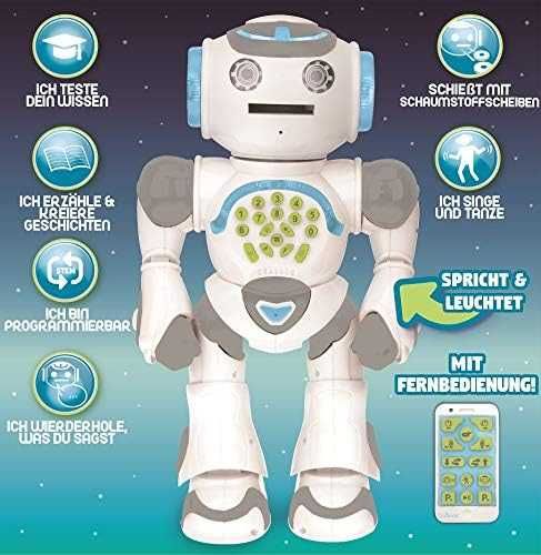 Robot Powerman MAX, Lexibook, Efect sunet, 3ani+, Multicolor