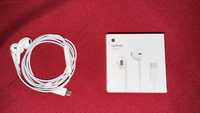 Casti Apple EarPods, USB-C, White