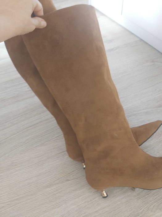 Ботуши,38,кафяво