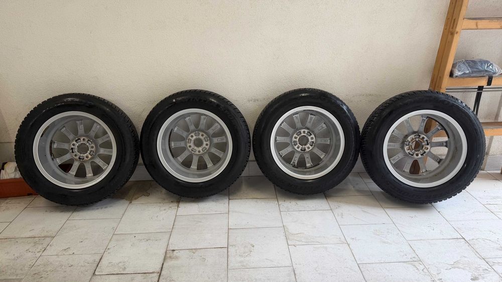 Джанти Borbet 16", 5х112, 7J ET38 Audi, VW, Skoda, 215/60/16 DUNLOP