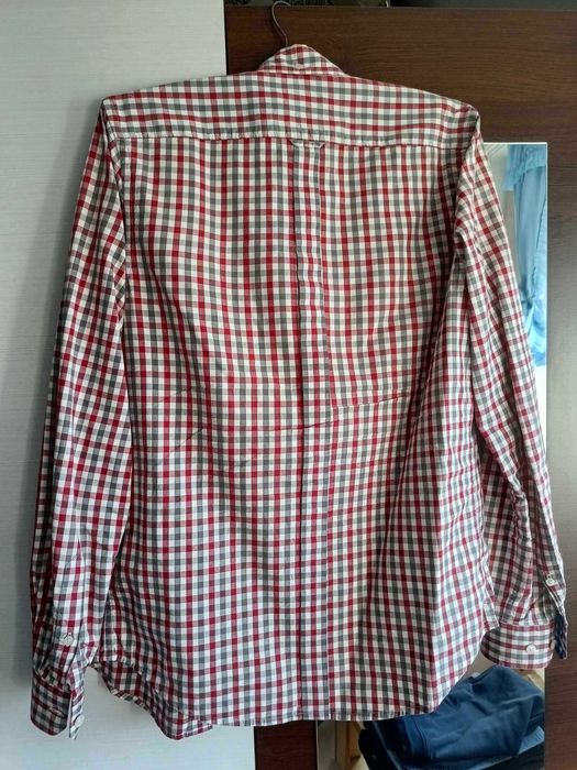 Camasa Ben Sherman Men's Long Sleeve Gingham Check Shirt Size S