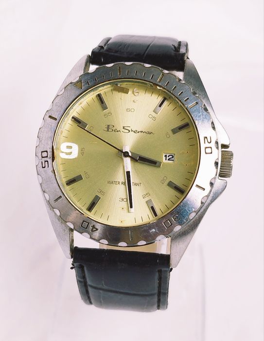 Ceas barbatesc Ben Sherman cu Quartz, din oțel inoxidabil, curea piele