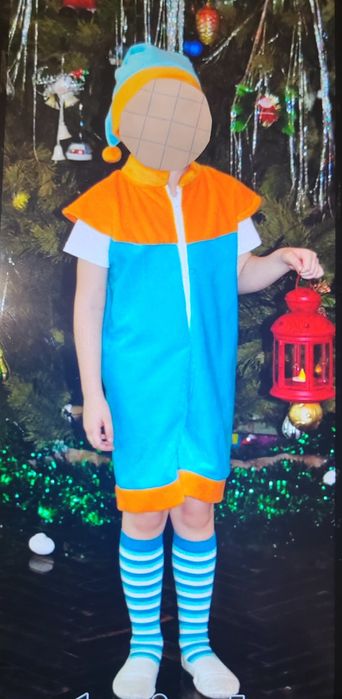 Продам! Новый новогодний костюм гномика!