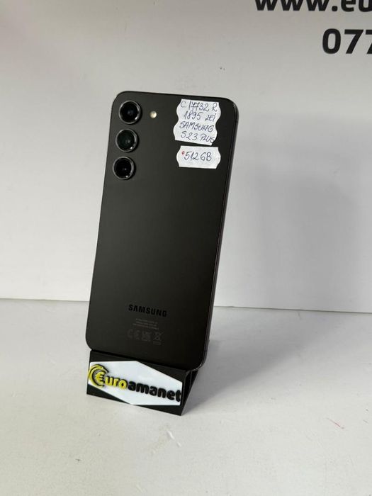 Telefon mobil Samsung Galaxy S23 Plus, Dual SIM, 8GB RAM, 512GB, -G-