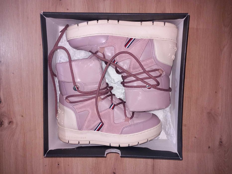 Апрески Tommy Hilfiger / Боти Tommy Hilfiger - Естествена кожа