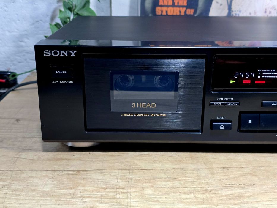 Casetofon deck SONY TC-K490, 3 head, hifi stereo, bias adjust,  Japan