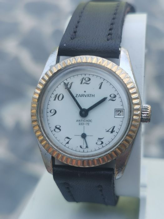 Ceas elvețian - Zarvath - Calendar - Întoarcere manuala - 30 mm