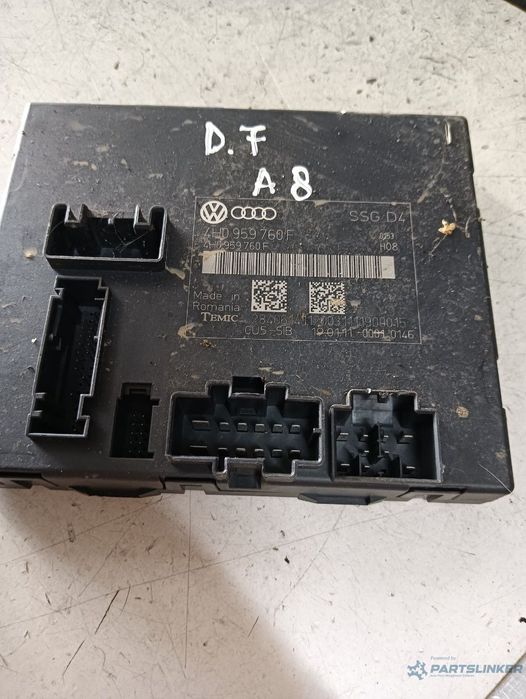 Modul scaun AUDI A8 III (4H2, 4H8, 4HC, 4HL) [ 2009 - 2018 ] OEM 4h0959760f