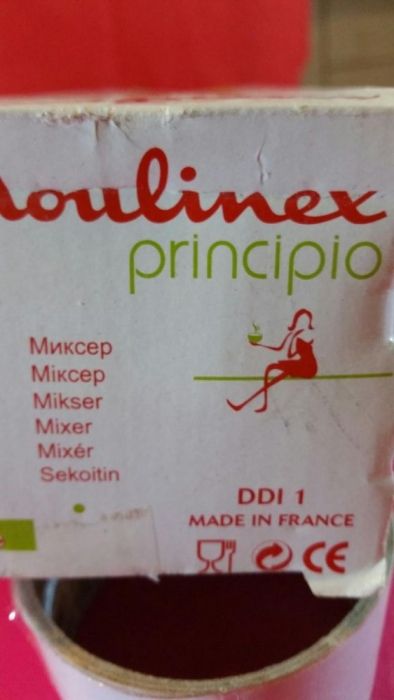 Mixer vertical MOULINEX PRINCIPIO - Made in FRANCE - NOU - 80 lei