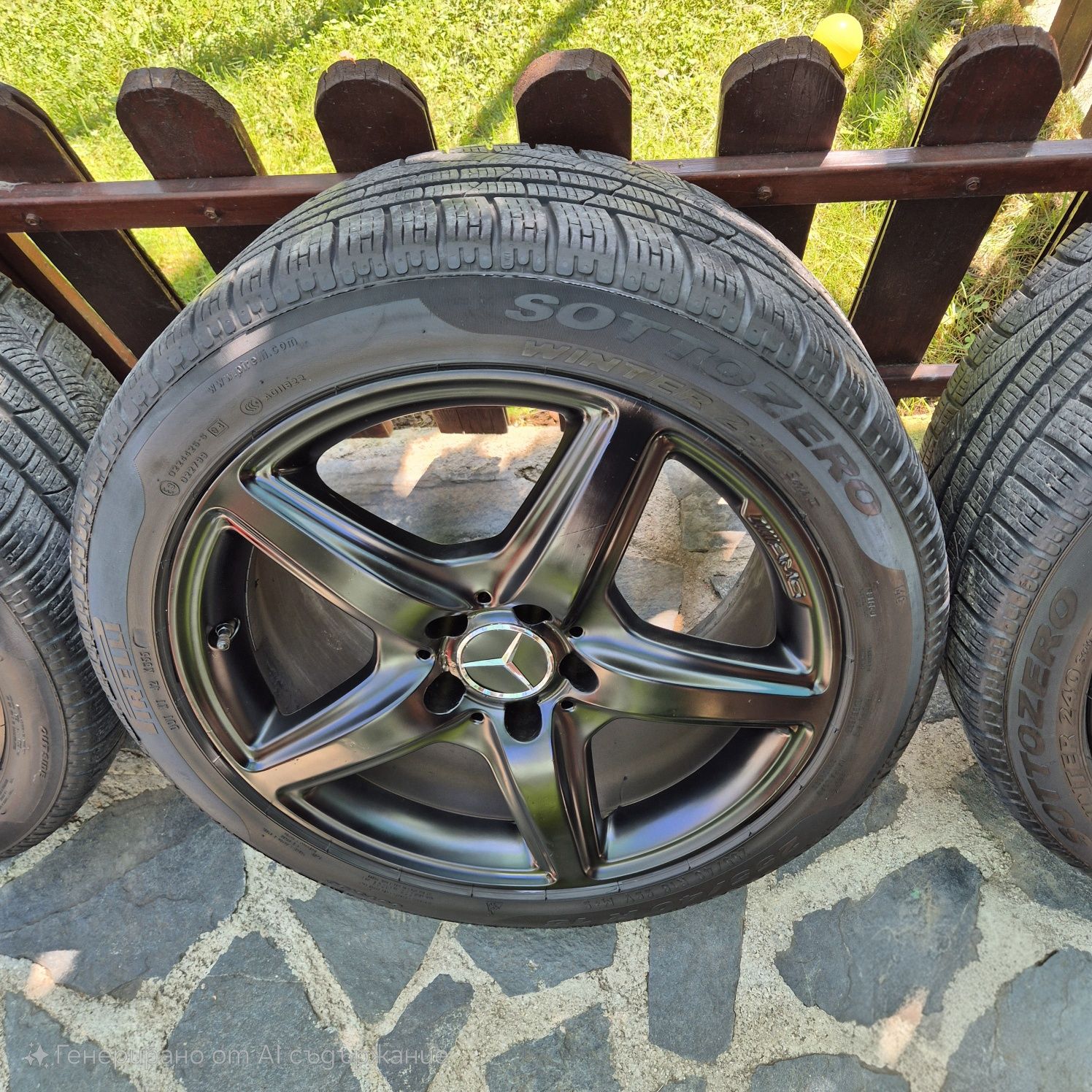 AMG джанти с гуми 255 40 18 Mercedes CLS w218