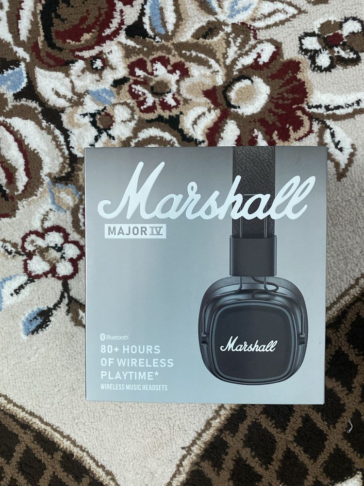 Наушник Marshall Major iv черный