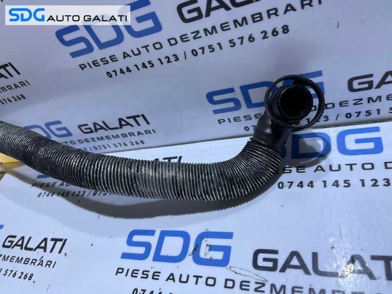 Conducta Furtun Presiune Aer Gaze Capac Culbutori Motor VW Touareg 2.5 TDI BPD BPE 2006 - 2010