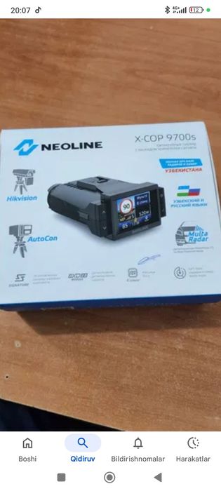 Antiradar 9700 blac 2oy ishlagan xolos