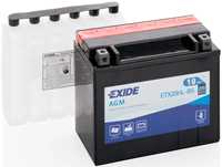 Мото аккумулятор  EXIDE AGM ETX20HL-BS R+ 18AH 270А (EN)