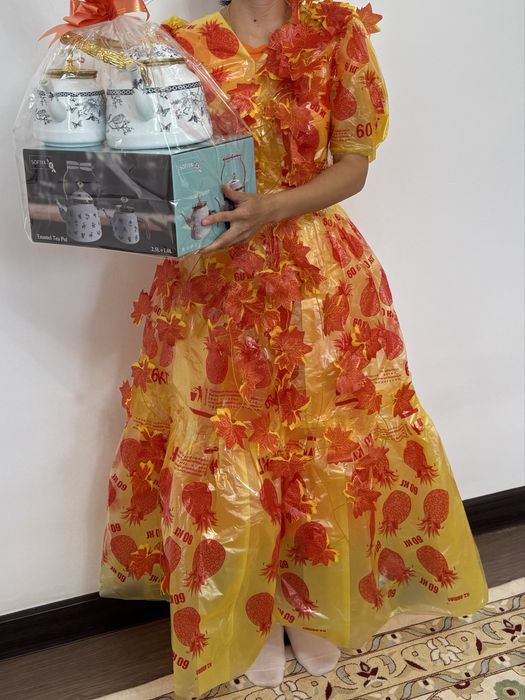 Көйлек пакеттен жасалган сатылады