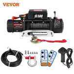 Troliu auto VEVOR 135000 lbs 6.2 tone cablu sintetic, FACTURA,GARANTIE