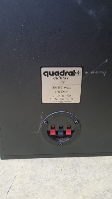Boxe superbe 3 căi  Quadral Quintas 135,Heco Psm 1000 mk2