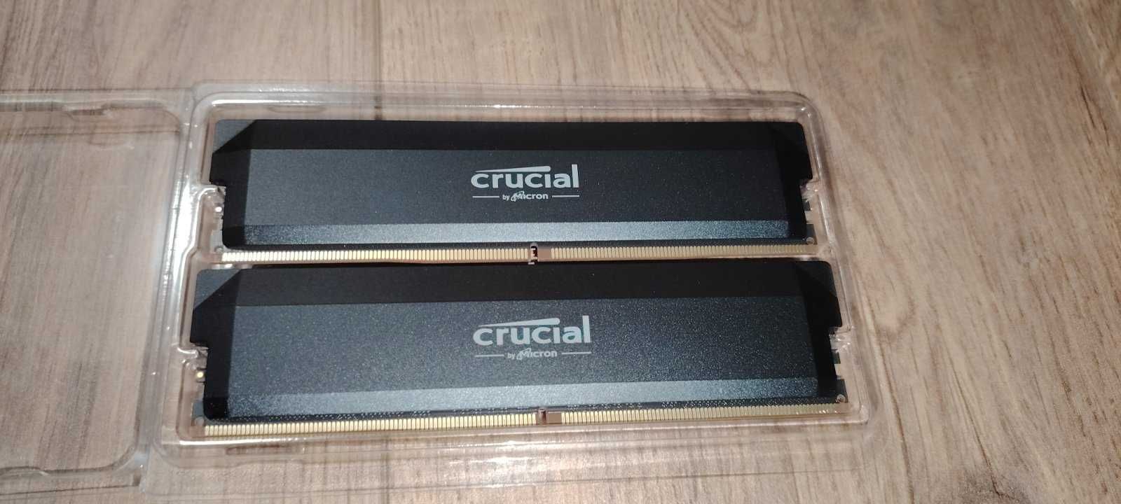 Рам памет Crucial Pro Overclocking BLACK 2x16GB 32GB 6000Mhz DDR5