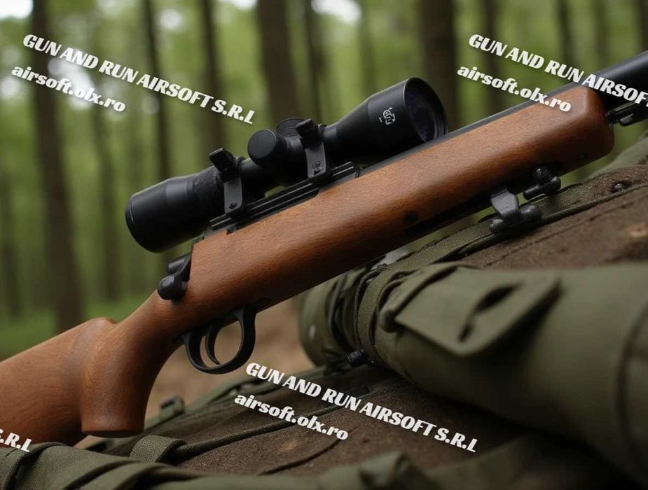 PUSCA SNIPER VSR [5,5 JOULI] !!~ Model Puternic cu Arc ~ ASPECT TACTIC