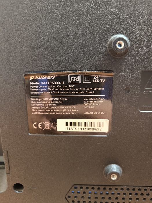 Televizor Allview 24' FullHD•Amanet Lazar Crangasi•53191