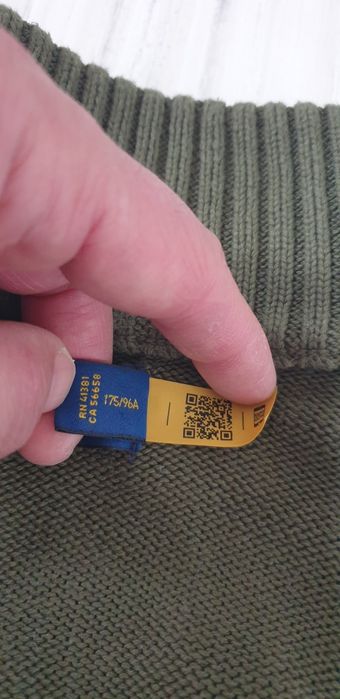 POLO Ralph Lauren Cotton Half Zip M НОВО ОРИГИНАЛ ъжки памучен Пуловер