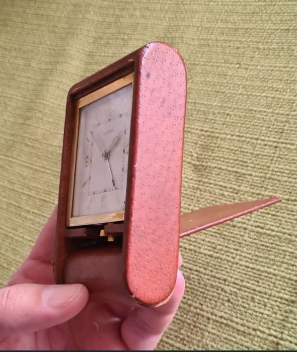 Jaeger LeCoultre Ceas De Voiaj Masa Calatorie Mecanic Alarma