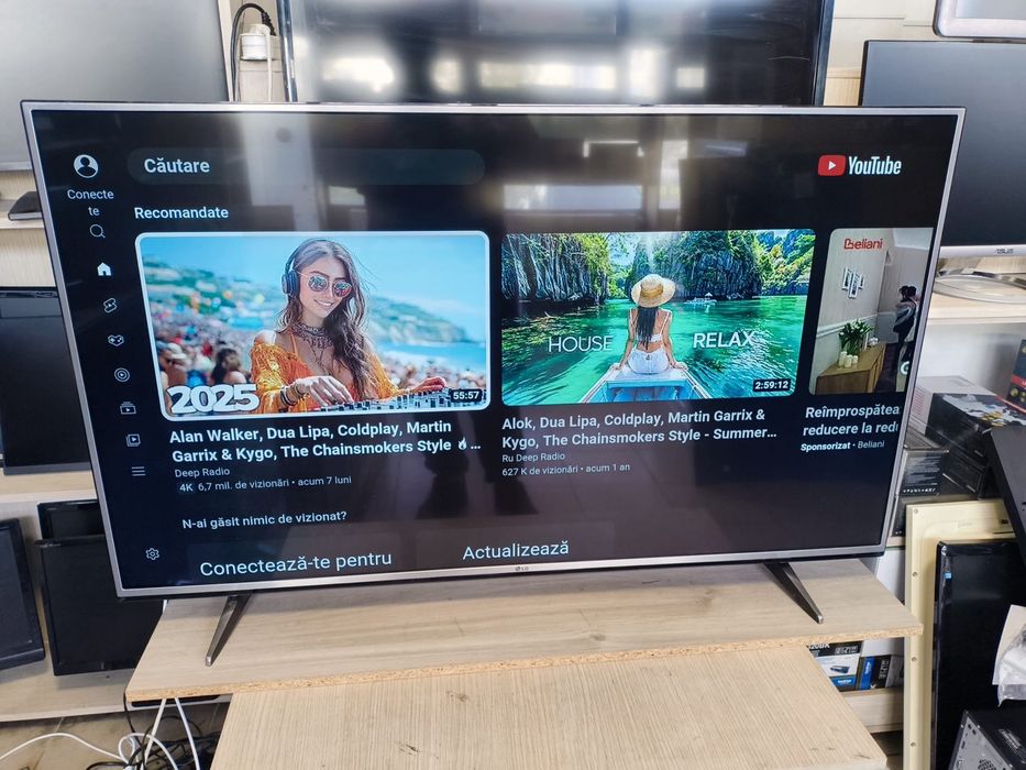 Smart Tv 4 k LG -139 cm 1200 ron